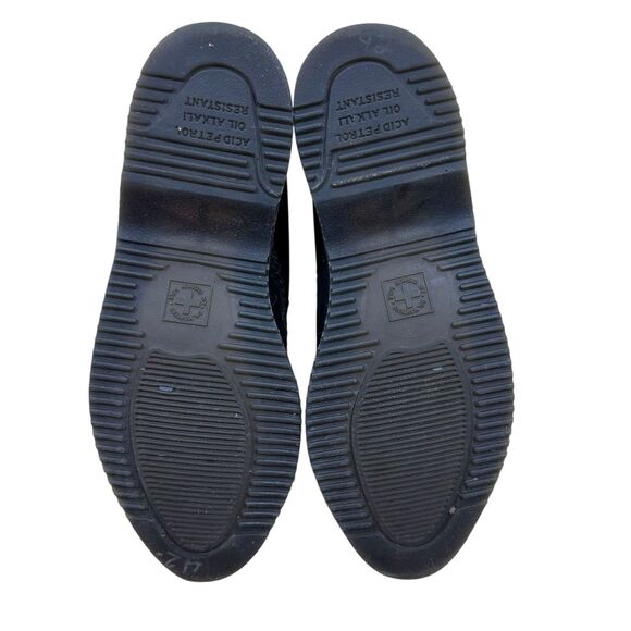 Dr. Martens Maudie Womens Size 5 Black Leather Short Buckle Boots EU 36 - Picture 8 of 12